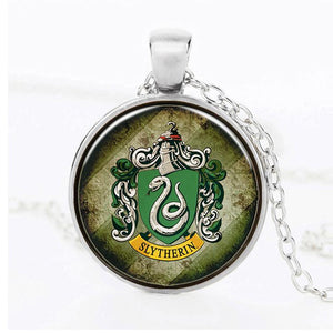 Harry Potter Gryffindor Hufflepuff Ravenclaw Slytherin Necklace Accessories Gifts Halloween Cosplay Pendants Props