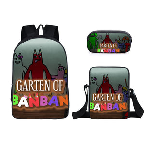 Garten of banban Schoolbag Backpack Lunch Bag Pencil Case 3pcs Set Gift for Kids Students