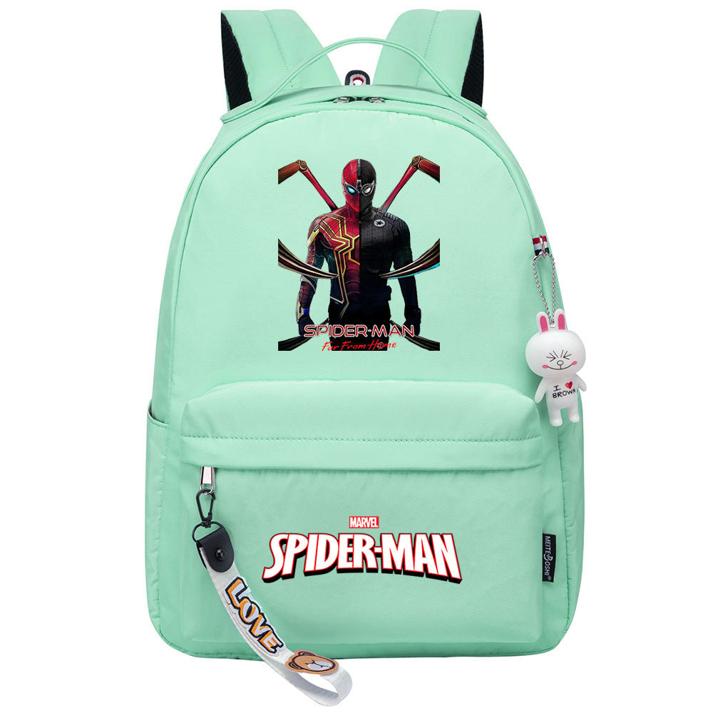 Spiderman Superhero Cosplay Backpack School Bag Water Proof