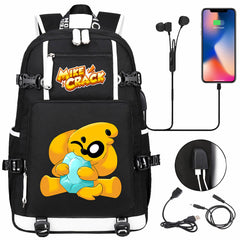 Mikecrack USB Charging Backpack School NoteBook Laptop Travel Bags