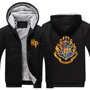 Harry Potter Hogwarts #4 Pull over Hoodie Sweatshirt Autumn Winter Unisex Sweater Zipper Jacket Coat