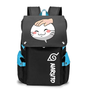 Naruto Backpack Uzumaki Naruto Uchiha Sasuke Cosplay Oxford School Bag
