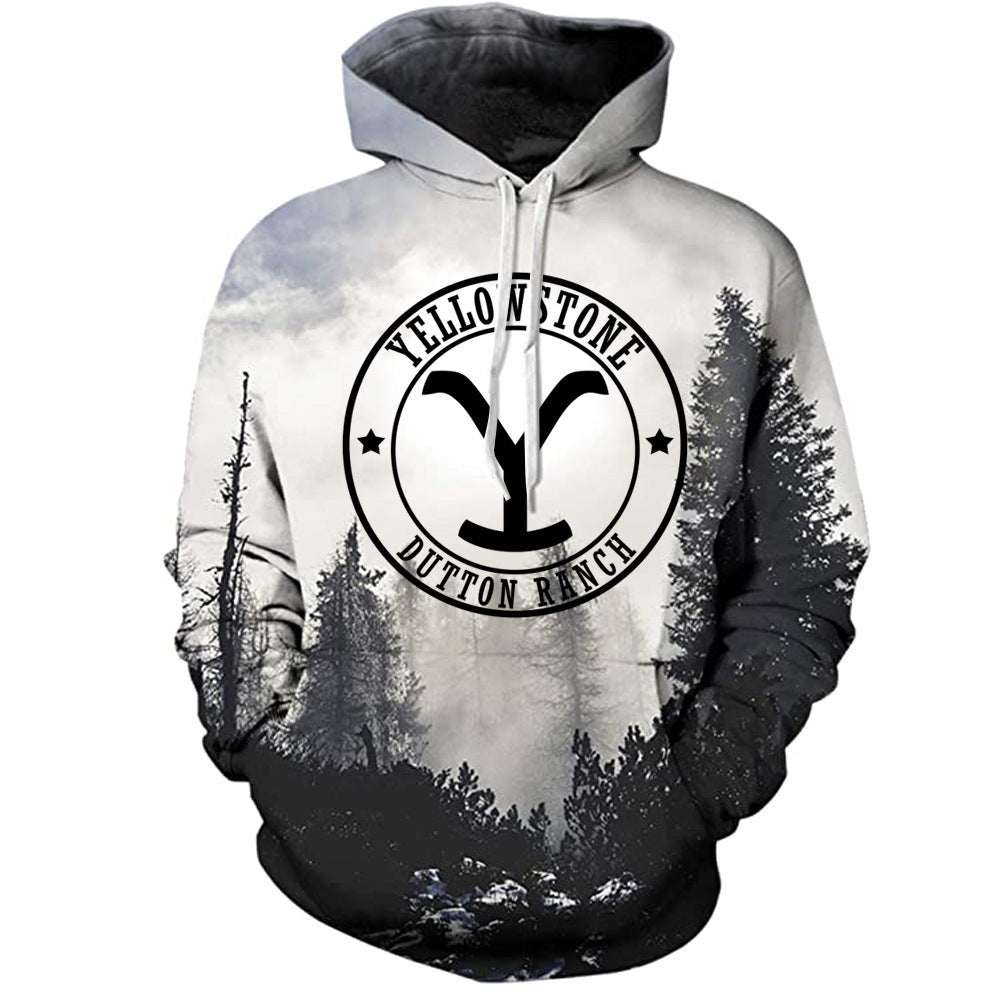 Dutton Yellowstone Sweater Hoodie Sweatshirt Coat For Kids Adults