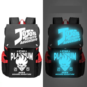 JoJo's Bizarre Adventure Backpack Yugi Amane Cosplay Oxford School Bag