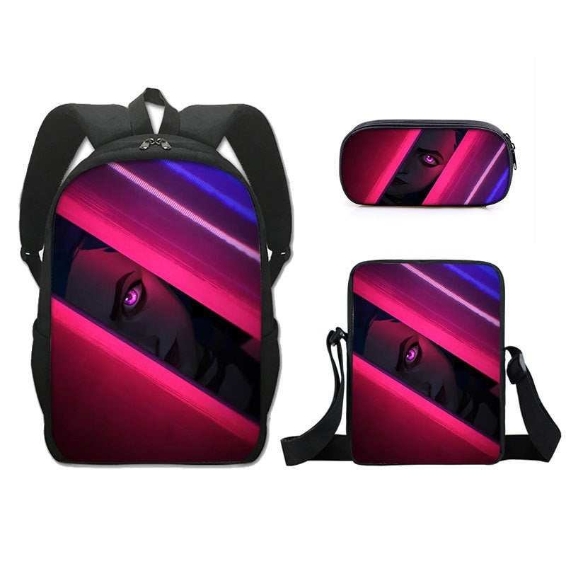 Arcane Jinx Schoolbag Backpack Lunch Bag Pencil Case Set Gift for Kids Students