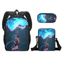 Arcane Jinx Schoolbag Backpack Lunch Bag Pencil Case Set Gift for Kids Students