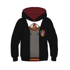 Harry Potter Four College Casual Hoodie Sweatshirt Sweater Unisex Hoody for Kids