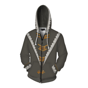 Harry potter Albus Dumbledore Cosplay Hoodie Sweatshirt Sweater Unisex Zipper Jacket Coat
