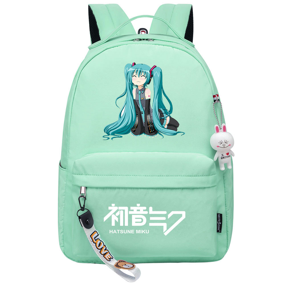 Hatsune Miku Cosplay Backpack School Bag Water Proof