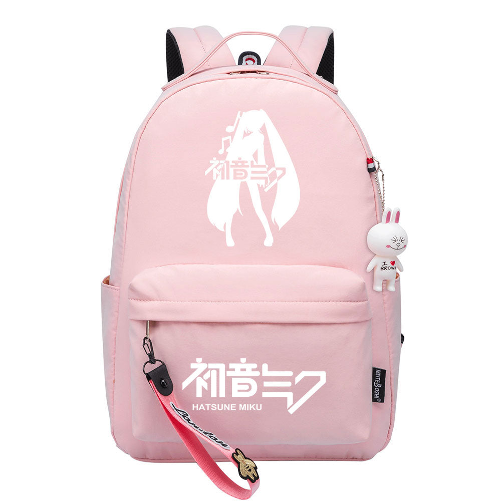 Hatsune Miku Cosplay Backpack School Bag Water Proof