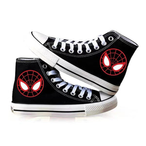 Spider-Man Far From Home High Top Canvas Sneakers Cosplay Shoes For Kids