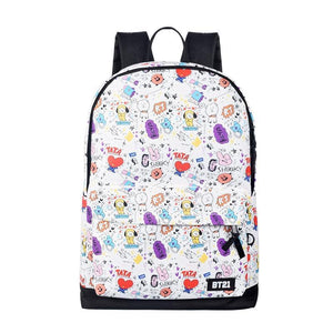 BTS Backpack School Bags for Teenage Girls Travel Shoulder Backpack Bags