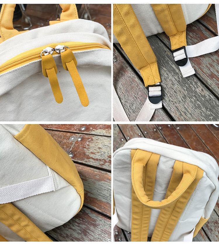 BTS BT21 Backpack School Bags for Teenage Girls Travel Shoulder Canvas Bags