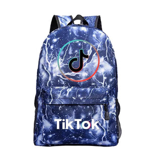 Tik Tok #5 Cosplay Backpack School Bag Water Proof