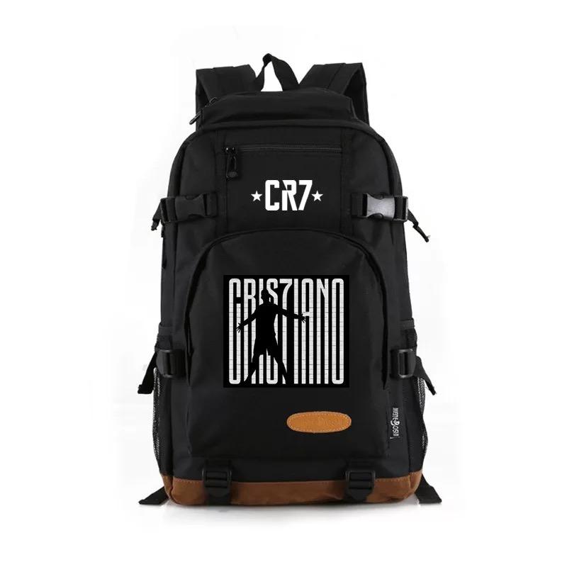 Football CR7 Bookbag School Backpack Bags for Teenage Boys