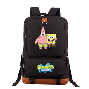 Square Pants Sponge Bob  #1 School Bag Water Proof Backpack NoteBook Laptop