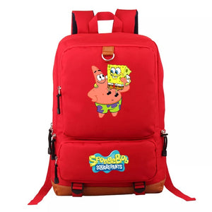 Square Pants Sponge Bob  #2 School Bag Water Proof Backpack NoteBook Laptop