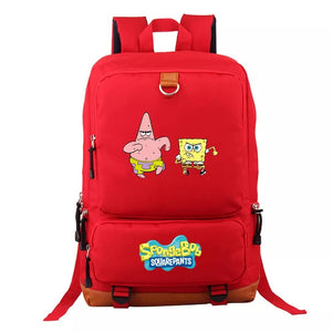Square Pants Sponge Bob  #3 School Bag Water Proof Backpack NoteBook Laptop