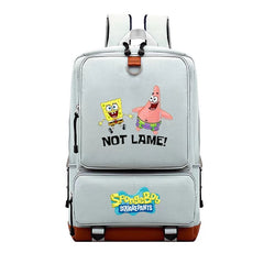 SquarePants SpongeBob #5 School Bag Water Proof Backpack NoteBook Laptop