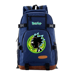 Anime Rick and Morty School Bookbag Travel Backpack Bags