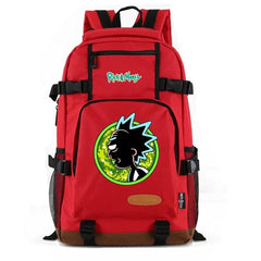 Anime Rick and Morty School Bookbag Travel Backpack Bags