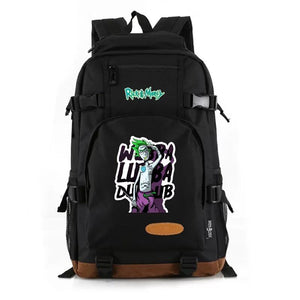 Anime Rick and Morty #5 School Bookbag Travel Backpack Bags