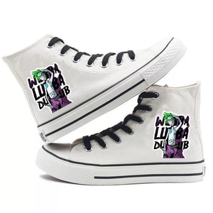 Rick And Morty #1 High Tops Casual Canvas Shoes Unisex Sneakers