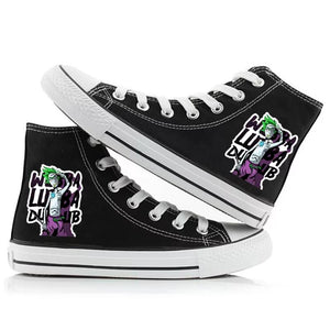 Rick And Morty #1 High Tops Casual Canvas Shoes Unisex Sneakers