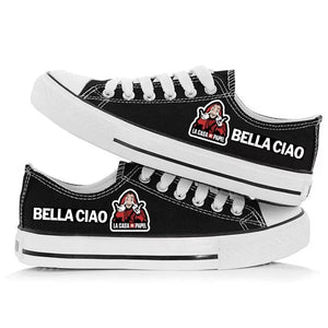 La casa de papel #1 Cosplay Shoes Canvas Sneakers For Kids Adults