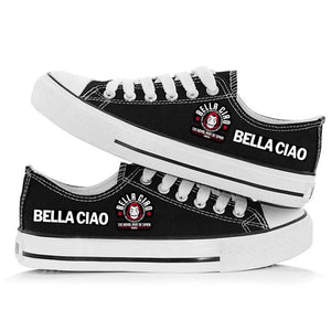 La casa de papel #5 Cosplay Shoes Canvas Sneakers For Kids Adults