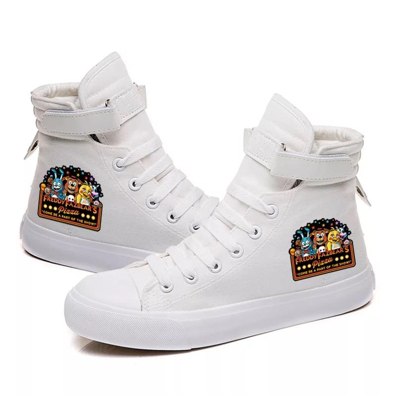 Five Night at Freddi #1 Cosplay Shoes High Top Canvas Sneakers