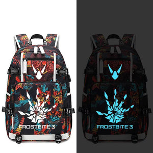 Game Honkai Impact 3 #3 USB Charging Backpack School NoteBook Laptop Travel Bags