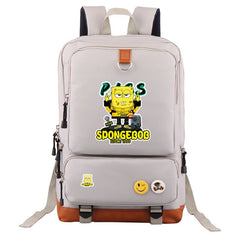 SquarePants SpongeBob  #2 School Bag Water Proof Backpack NoteBook Laptop For Kids Adults