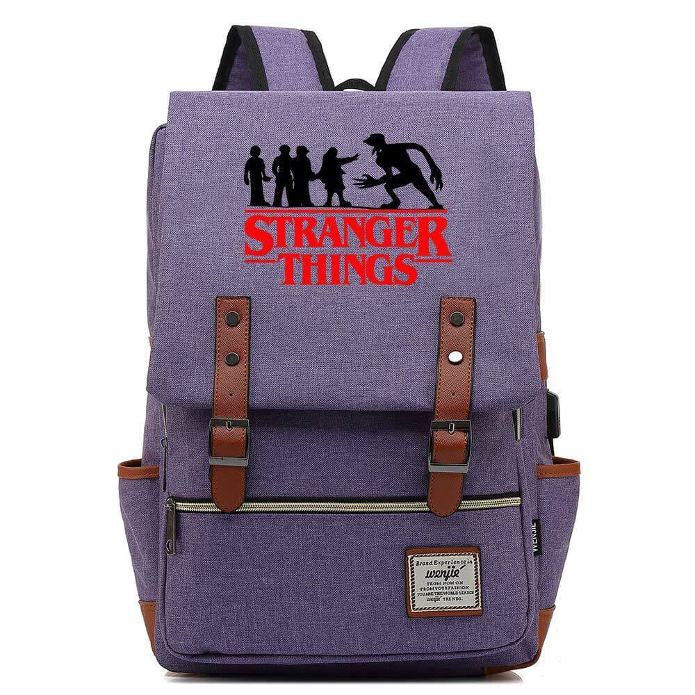 2026 Stranger Things Cosplay Canvas Travel Backpack School Bag