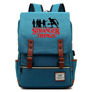 2019 Stranger Things Cosplay Canvas Travel Backpack School Bag