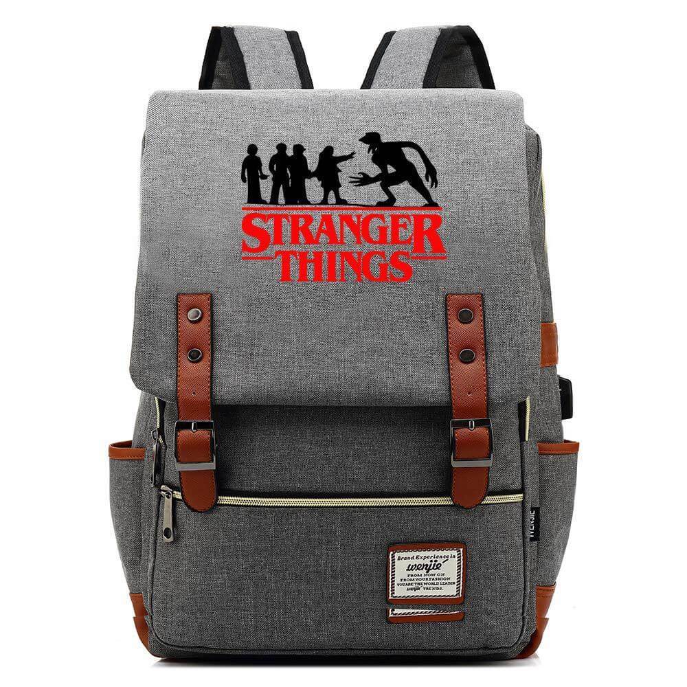 2026 Stranger Things Cosplay Canvas Travel Backpack School Bag