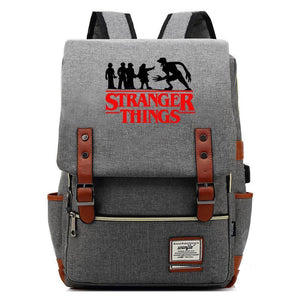 2019 Stranger Things Cosplay Canvas Travel Backpack School Bag