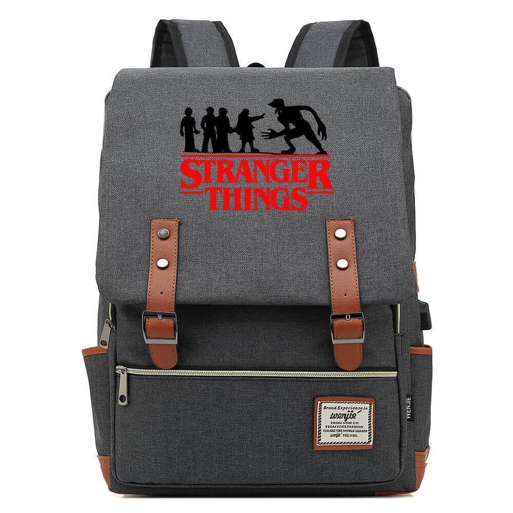 2026 Stranger Things Cosplay Canvas Travel Backpack School Bag