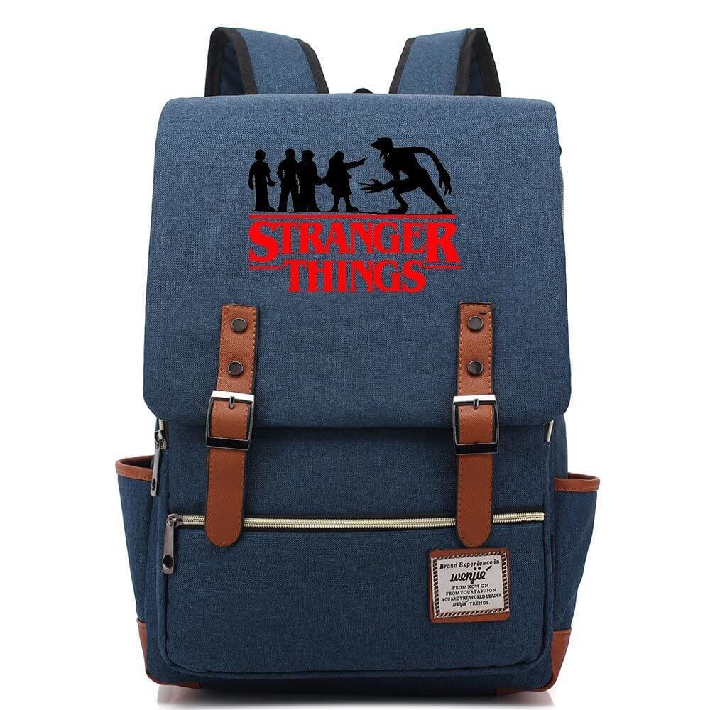 2026 Stranger Things Cosplay Canvas Travel Backpack School Bag