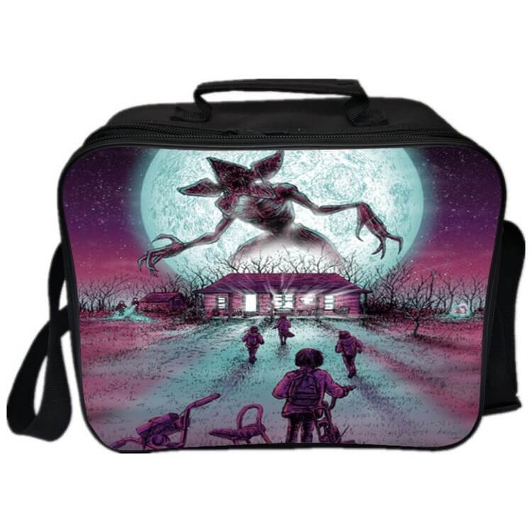 Stranger Things Demogorgon Lunch Box Bag Lunch Tote For Kids