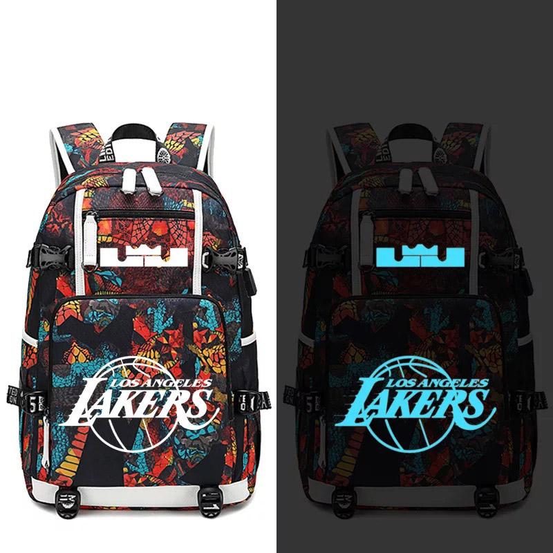 Basketball  #1 USB Charging Backpack School NoteBook Laptop Travel Bags