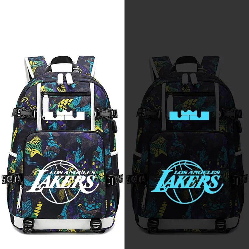 Basketball  #1 USB Charging Backpack School NoteBook Laptop Travel Bags