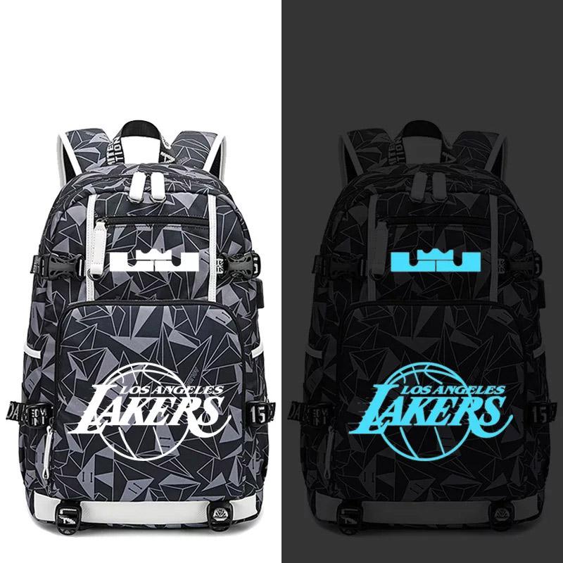 Basketball  #1 USB Charging Backpack School NoteBook Laptop Travel Bags