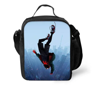 Spider Man Into the Spider-Verse Miles Morales #7 Lunch Box Bag Lunch Tote For Kids