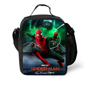 Spider Man Far From Home Lunch Box Bag Lunch Tote For Kids