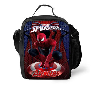 Avengers Spider Man Lunch Box Bag Lunch Tote For Kids
