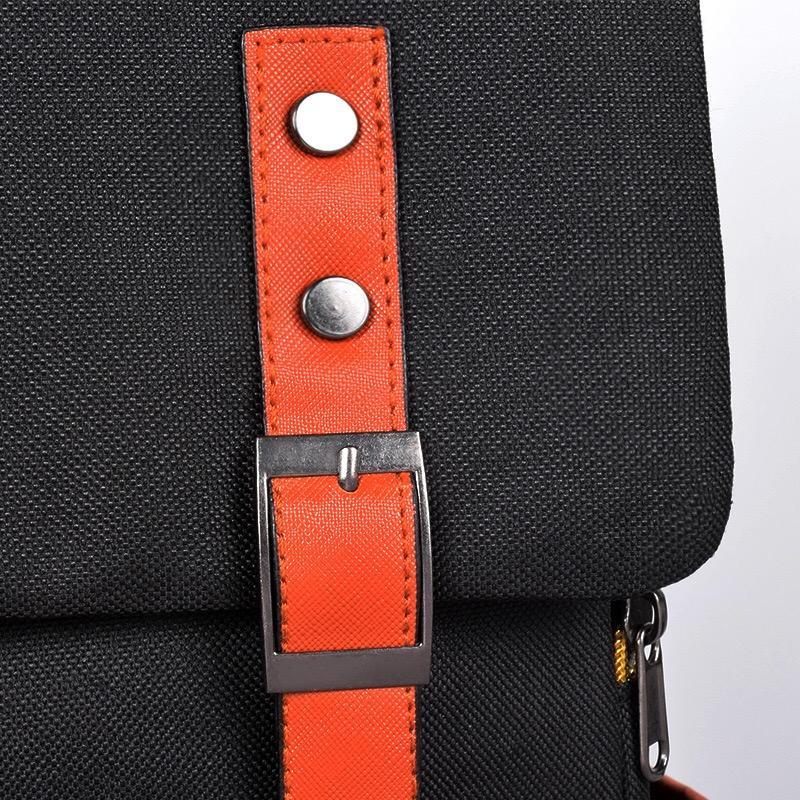 BTS BT21 TATA COOKY Canvas School Bag Backpack USB Charger