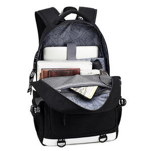 Football CR7 Forza Soccer#2 USB Charging Backpack School NoteBook Laptop Travel Bags