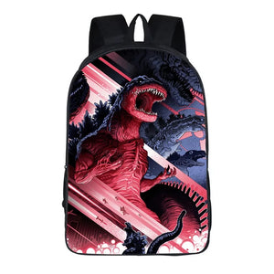 Godzilla #2 Backpack School Sports Bag