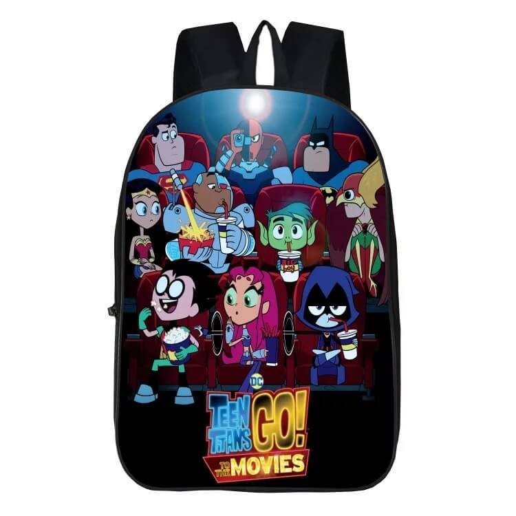 Teen Titans Go Backpack School Sports Bag For Kids